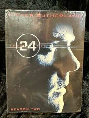 24 Season Two NEW Sealed 7 Disc DVD Set Kiefer Sutherland